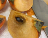 種有り柿の皮むき〜(o˘◡˘o)♡作り方11写真