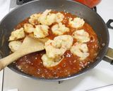 大人も子供も大好きエビチリ作り方6写真