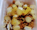納豆ウインナーごはん♬時短丼♥簡単朝食作り方2写真