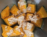 しっとりあま～い♡かぼちゃの煮物作り方1写真