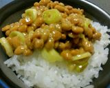納豆ウインナーごはん♬時短丼♥簡単朝食作り方6写真