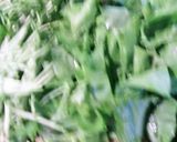レタスの青い葉と豆苗のソテー作り方2写真