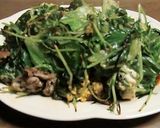レタスの青い葉と豆苗のソテー作り方5写真