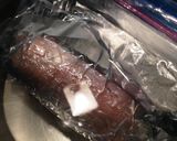 ローリエ風味の鶏胸ハム＊グリーンソース☆作り方7写真