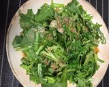 簡単！生で美味しい！春菊とごまのサラダ作り方5写真