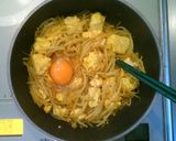 カレー味の豆腐チャンプル作り方3写真