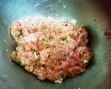 豆腐の挽き肉挟み葱ソースがけ作り方1写真
