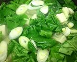 お豆腐とほうれん草のあんかけうどん作り方5写真
