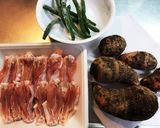 甘辛！鶏手羽なかと里芋のほっこり煮物作り方1写真