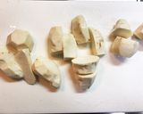 甘辛！鶏手羽なかと里芋のほっこり煮物作り方5写真