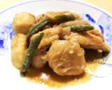 甘辛！鶏手羽なかと里芋のほっこり煮物作り方18写真