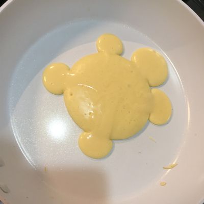 ふわふわカメさんホットケーキ♡ 朝食が楽しくなる⭐かめさんのホットケーキ by mew⁂mam
