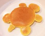 朝食が楽しくなる⭐かめさんのホットケーキ作り方10写真