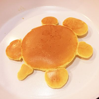 ふわふわカメさんホットケーキ♡