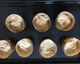 秋味！熟柿とほうじ茶のマフィン作り方8写真