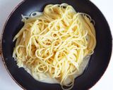 カルボナーラ　豆乳と全卵でヘルシー低カロ作り方3写真