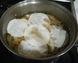 野菜&きのこ&餃子皮の満腹スープ◎簡単作り方4写真