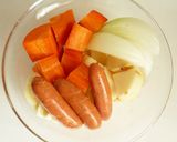 ポトフ　フランス風野菜煮込み作り方1写真