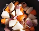 節約☆ベーコンで肉じゃが作り方5写真
