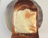 ハムとチーズのお好み焼き風トースト作り方5写真