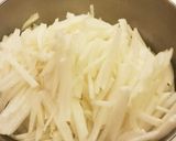 大根とホタテ缶のサラダ作り方1写真