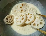 簡単美味！れんこんの天ぷら♪作り方5写真