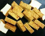 厚揚げで！ピーマンチャンプルー作り方1写真