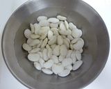 白花豆の甘納豆作り方1写真