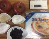 アップルパイ(クランベリー入り)作り方1写真