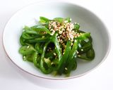 ピーマンの胡麻＆胡麻油和え作り方3写真