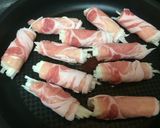 長芋の豚肉巻き作り方3写真