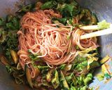 簡単時短★旨辛ピビンそうめん作り方4写真