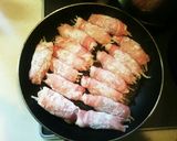 節約〜豚薄切り肉deもやし巻き作り方4写真
