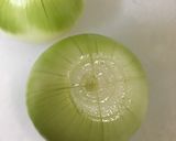 簡単玉ねぎ丸ごとスープ作り方1写真
