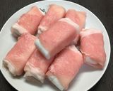 はんぺんの豚肉巻き焼き作り方2写真