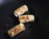 はんぺんの豚肉巻き焼き作り方4写真