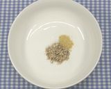 簡単干しシイタケパウダーと乾燥海藻スープ作り方17写真