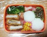 キャラ弁♡雪だるまミッキー 簡単作り方3写真