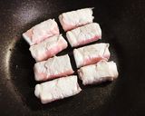 はんぺんの豚肉巻きポン酢おろし作り方3写真