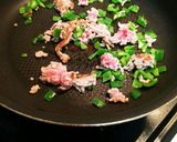 ハリッサで!ひき肉入りオムレツ作り方3写真