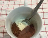 粉ミルク大量消費☆簡単カフェモカ作り方1写真