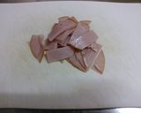 ハムときゅうりとセロリの辛味和え作り方1写真