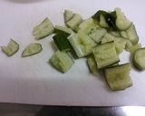 ハムときゅうりとセロリの辛味和え作り方2写真