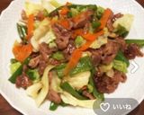 豚肉、キャベツとピーマンの甘辛炒め作り方12写真