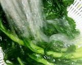 春菊とほうれん草の胡麻和え作り方3写真