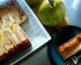 洋梨のベイクドチーズケーキ作り方11写真