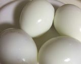 炊飯器で柔らかい鶏ムネ肉巻と煮卵♡作り方5写真
