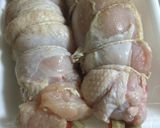 炊飯器で柔らかい鶏ムネ肉巻と煮卵♡作り方6写真