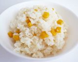 コーンとバターの洋風炊き込みご飯作り方3写真