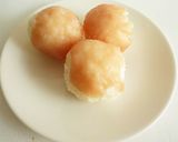 生ハムとクリームチーズの手毬寿司おにぎり作り方4写真